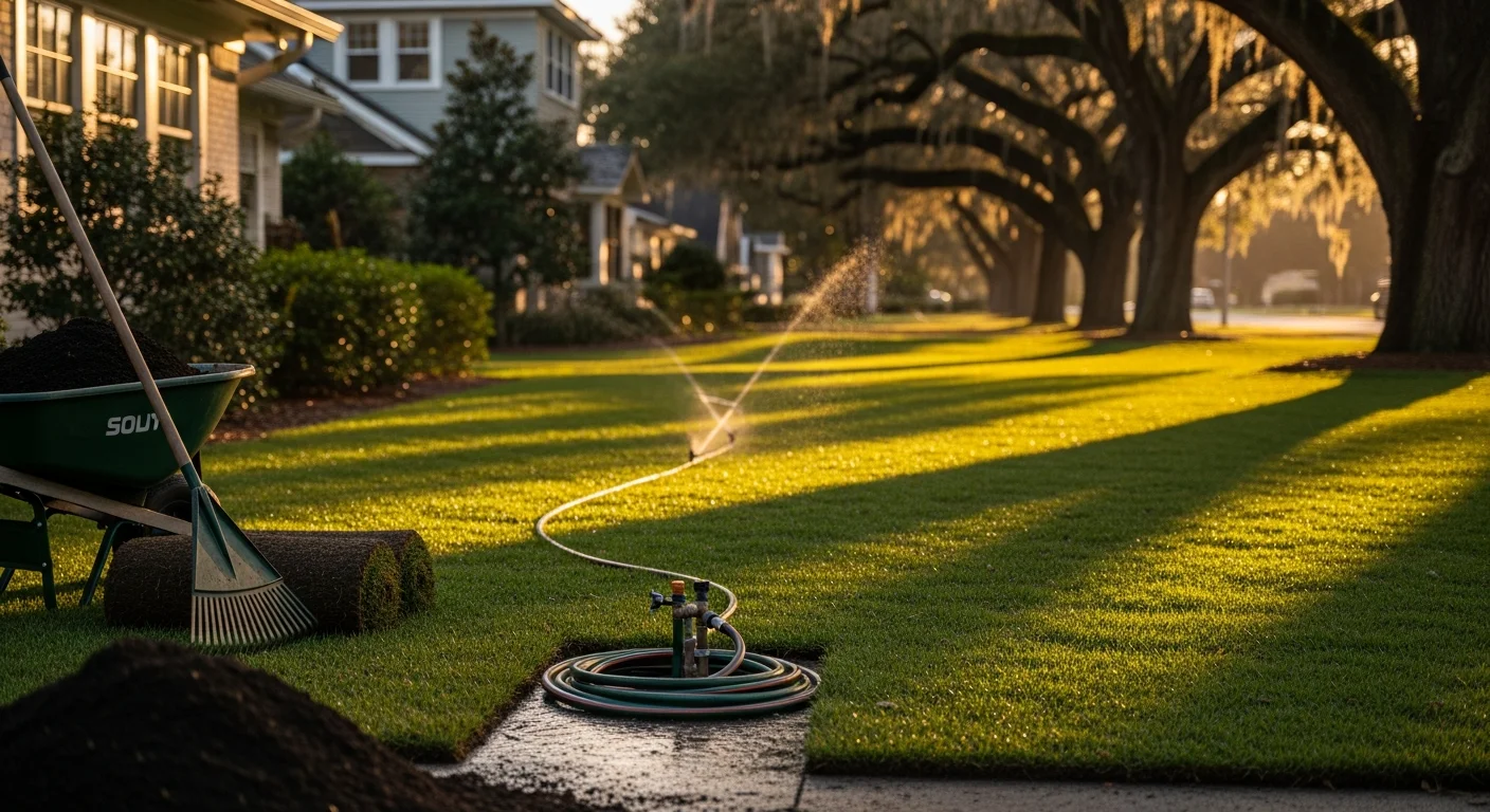 Professional landscaping work in Jacksonville Florida